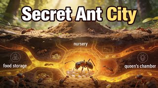 Inside the Underground City Ants Built Without Instructions