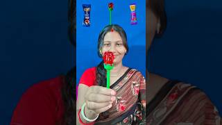 😍 3 Crazy Lollipops Battle! Rose Pop 🌹 Dairy Milk 🍫 Chupa Chups 🍭#shorts #lollipop #chocolateduniya