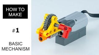 LEGO Technic Mechanism: Worm Gear | Механизм Лего Техник: Червячная передача
