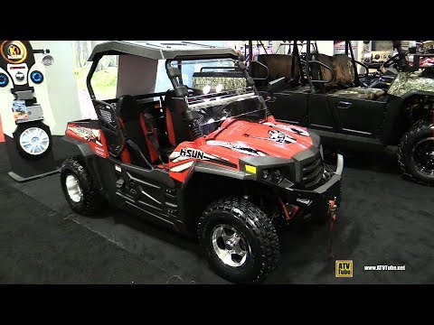 hisun strike 250cc orange off road buggy