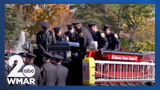 Family, firefighters remember 'gentle giant' Captain Dillon Rinaldo at funeral