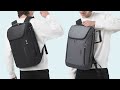2517 bange bag backpack anti theft water repellent fabric laptop bag usb charging