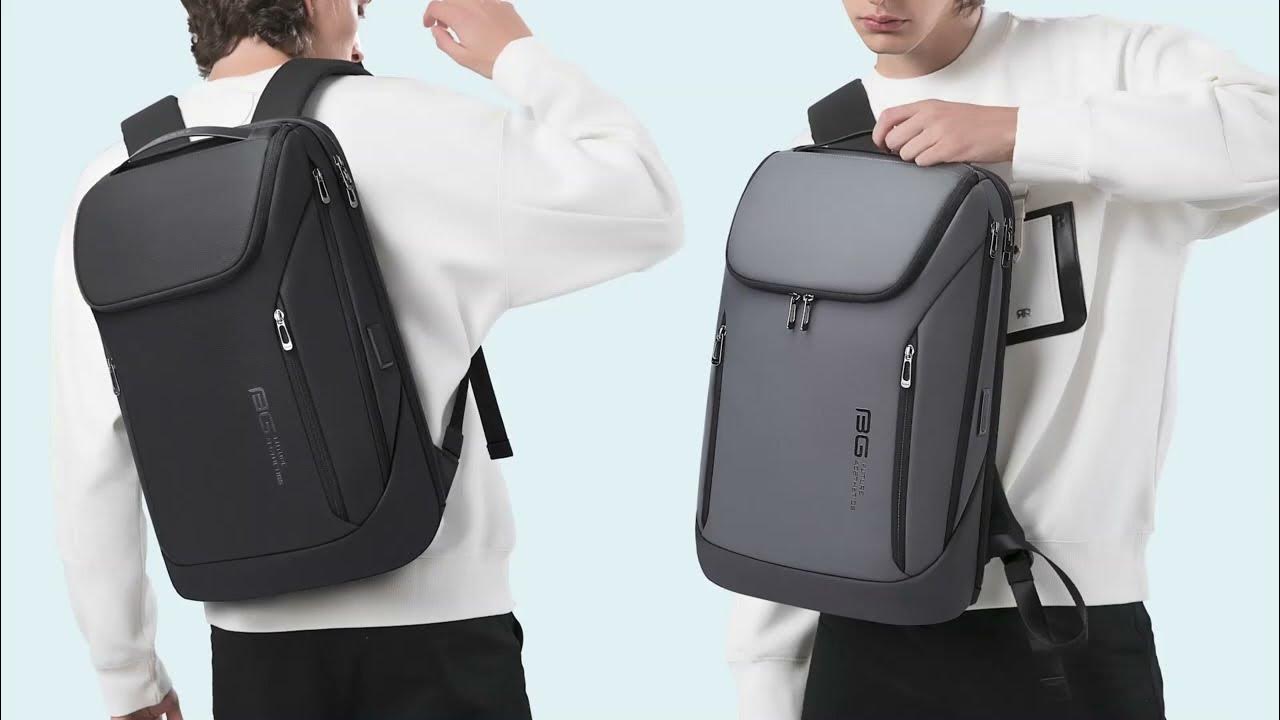 2517 BANGE Bag Backpack Anti Theft Water Repellent Fabric Laptop bag ...