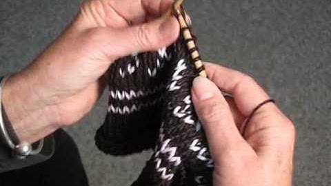 DECREASE ON CIRCULAR NEEDLES