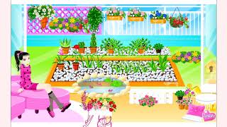 How to play Flower Garden Decor game | Free online games | MantiGames.com screenshot 1