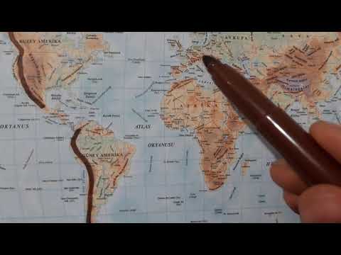 Dünyadaki Sıradağlar ve Türkiyede Dağların Uzanışı