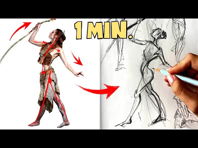 Poseable Magnetic Human Figures for Drawing and Animation | Stickybones