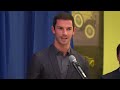Alexander Rossi Unveils Borg-Warner Trophy at IMS