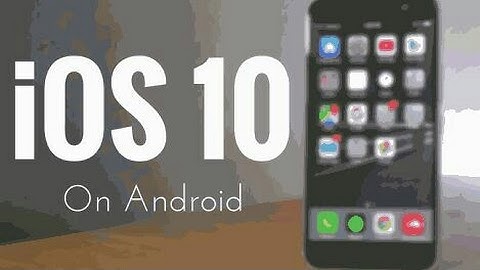 How To Install iOS 10 on Android No Root | How to Switch From an Android Phone To Iphone