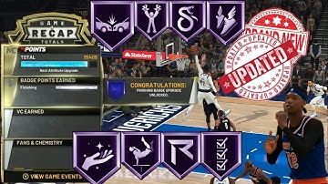 How To Get FINISHING BADGES in 1 HOUR in NBA 2K20 | BEST FINISHING BADGE METHOD UPDATED‼