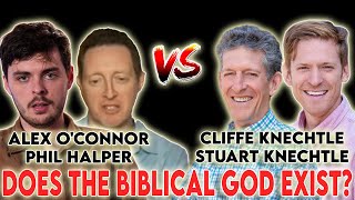 Famous Does The Biblical God Exist? Alex O'Connor & Phil Halper Debate Cliffe & Stuart Knechtle Profile