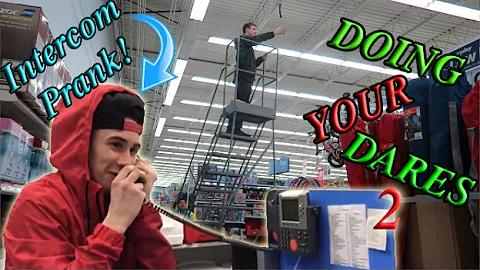 DOING YOUR DARES IN WALMART 2 | Challenge