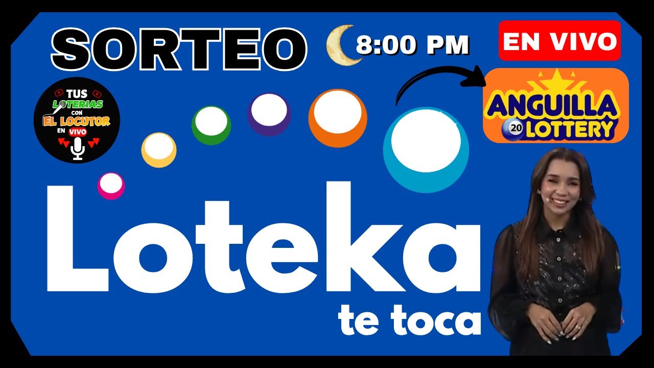Loteria LOTEKA TE TOCA En VIVO de hoy jueves 8 de Enero del 2026 