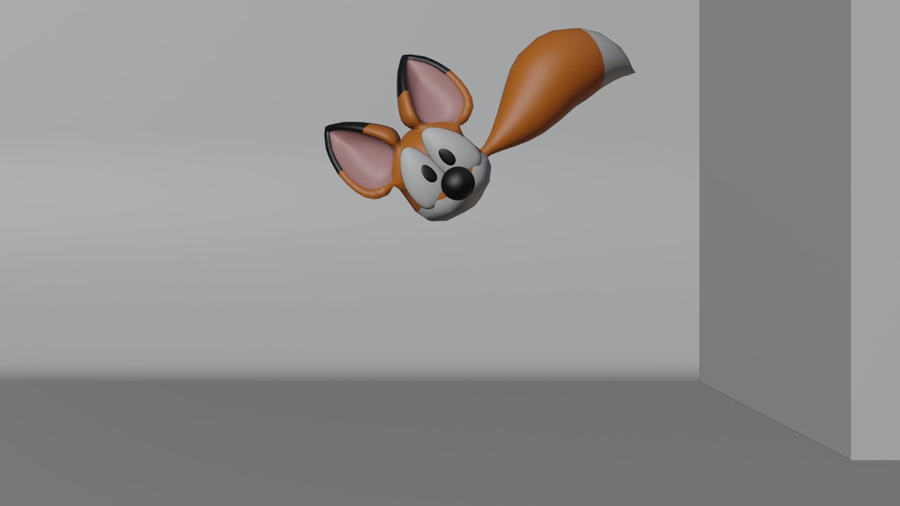 Redd Flies into a Wall - Blender Animation test (Unrendered) - YouTube