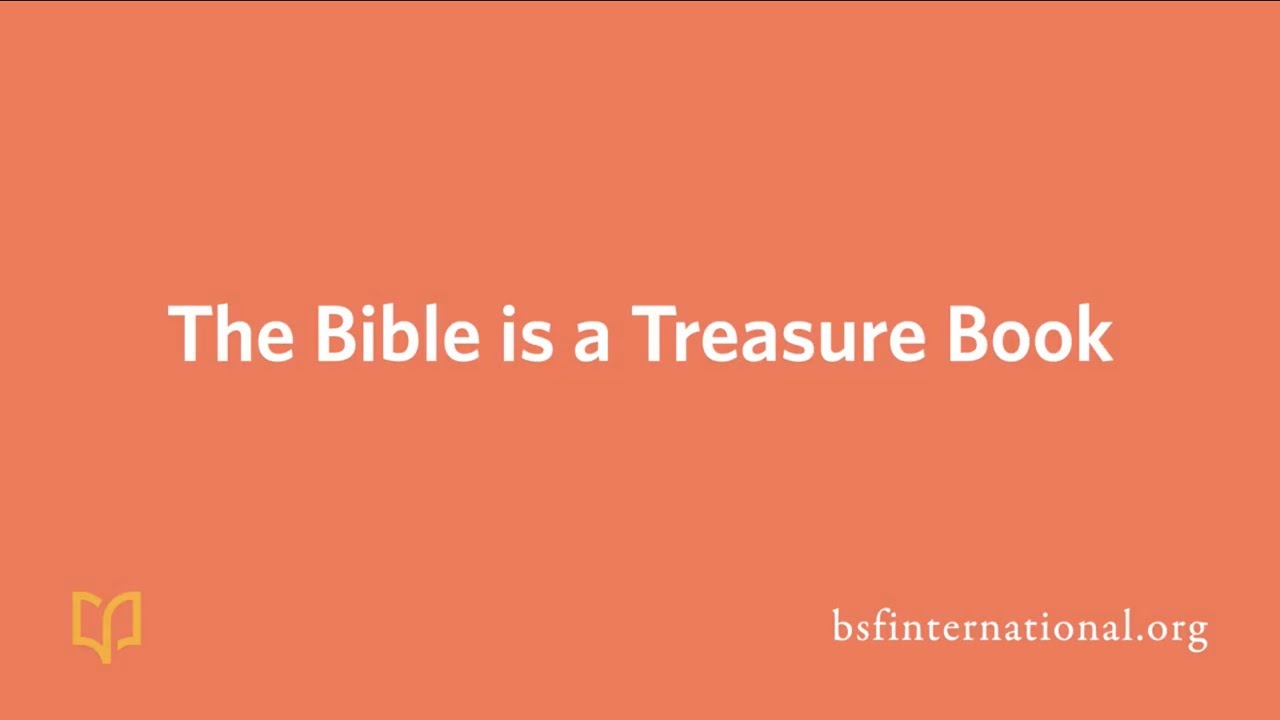 The Bible is a Treasure Book YouTube