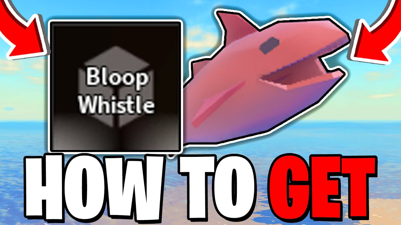 Как получить и использовать свисток «Блуп» в игре Fisch! Roblox
