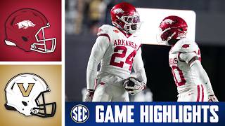 Arkansas Razorbacks vs. Vanderbilt Commodores | Game Highlights | 2026 SEC Football