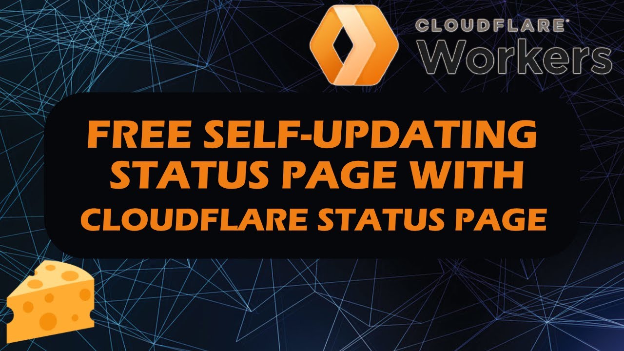 Self updating status page with Cloudflare Workers - YouTube