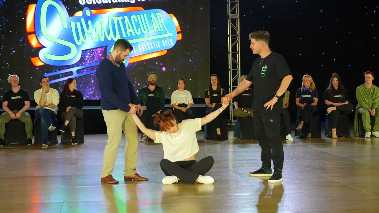 Swingtacular 2024 Invitational Three-For-All Jack & Jill *Show* Chantelle, Ben and Thibault