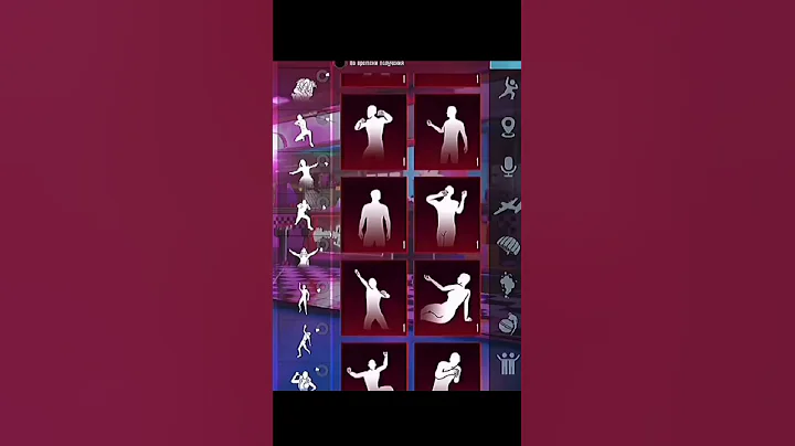 🤡ALL EMOTES | PUBG MOBILE | #short #shortvideo