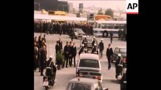 Synd 301070 Gromyko Arrives In Frankfurt