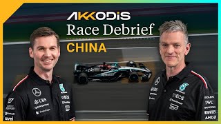 Did We Expect P2 in the Sprint? | 2024 Chinese GP F1 Akkodis Race Debrief by Mercedes-AMG Petronas Formula One Team 49,364 views 1 month ago 13 minutes, 54 seconds