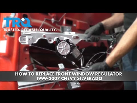 How to Replace Front Window Regulator 1999-2007 Chevy Silverado