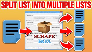 Split List Into Multiple Lists Software - Scrapebox by Scrapebox Guides Tuts Loopline 612 views 2 years ago 5 minutes, 7 seconds