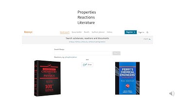 Reaxys: what and why