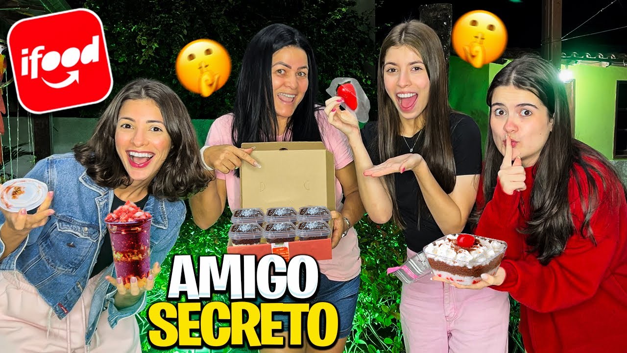 AMIGO SECRETO DE DOCE NO APLICATIVO !!!