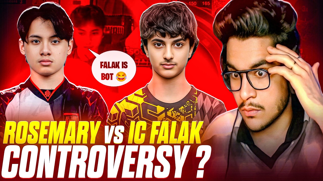 🥵ROSEMARY VS 4T FALAK CONTROVERSY | WHO IS BEST? FALAK BEST MOMENTS ...