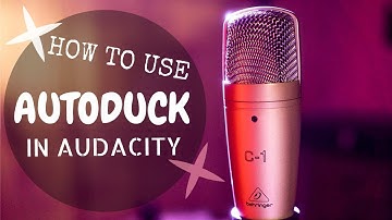 Audacity Auto Duck Tutorial || 2020