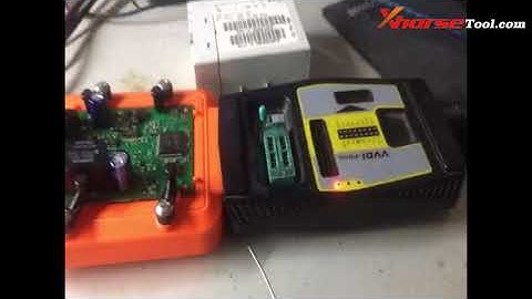 How to use VVDI Prog EWS4 Adapter to read BMW EWS4 EEPROM