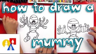 How To Draw A Mummy