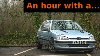 Engine swapped his Gran's 106! 1.6 VTR Swapped Peugeot