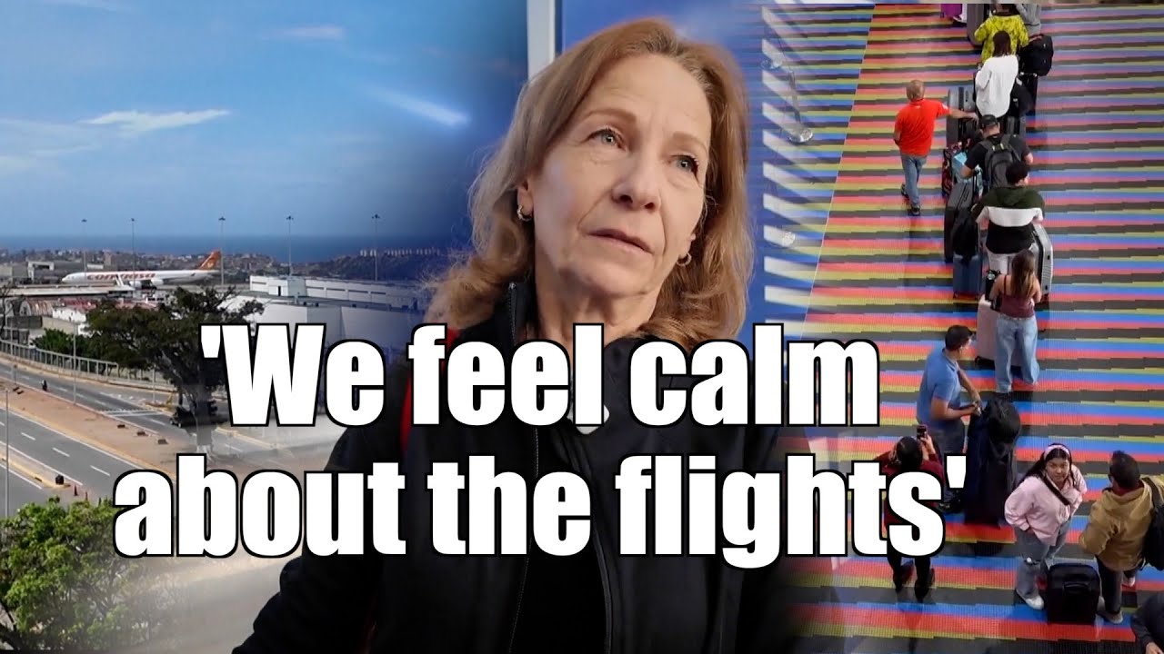 Venezuela's main airport keeps flights running despite Trump's threat to shut Venezuela’s airspace