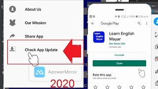 How to Add App Update Button (Tab) on Menu User check App Updates  to install app update in 2020 screenshot 2