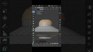 UFO modeling and Animation with 3D Blender software #shorts #UFO #alien