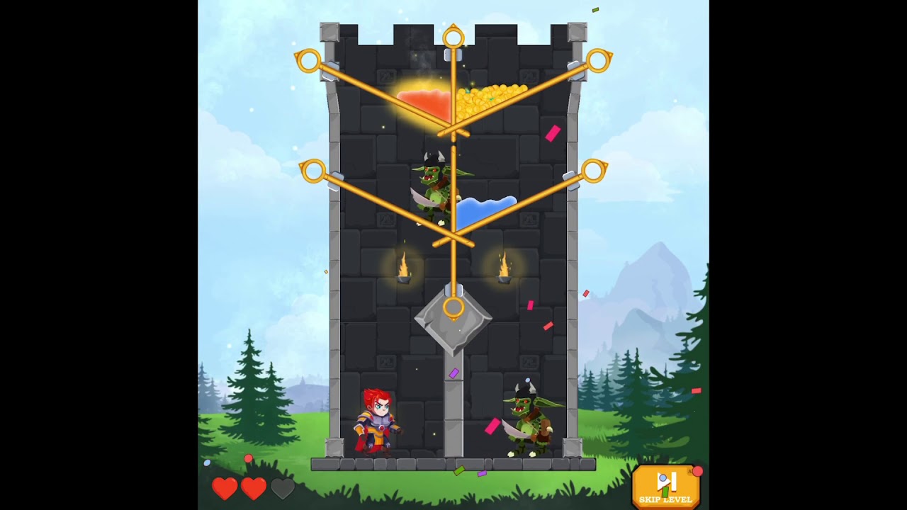 Hero Rescue Level 91 to 100 (iOS/Android) | Hero Rescue Gameplay