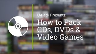 How to Pack CDs, DVDs, and Video Games