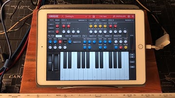 UNIQUE Synthesizer by Sugar Bytes - Let’s Explore & Play - iPad Live Demo