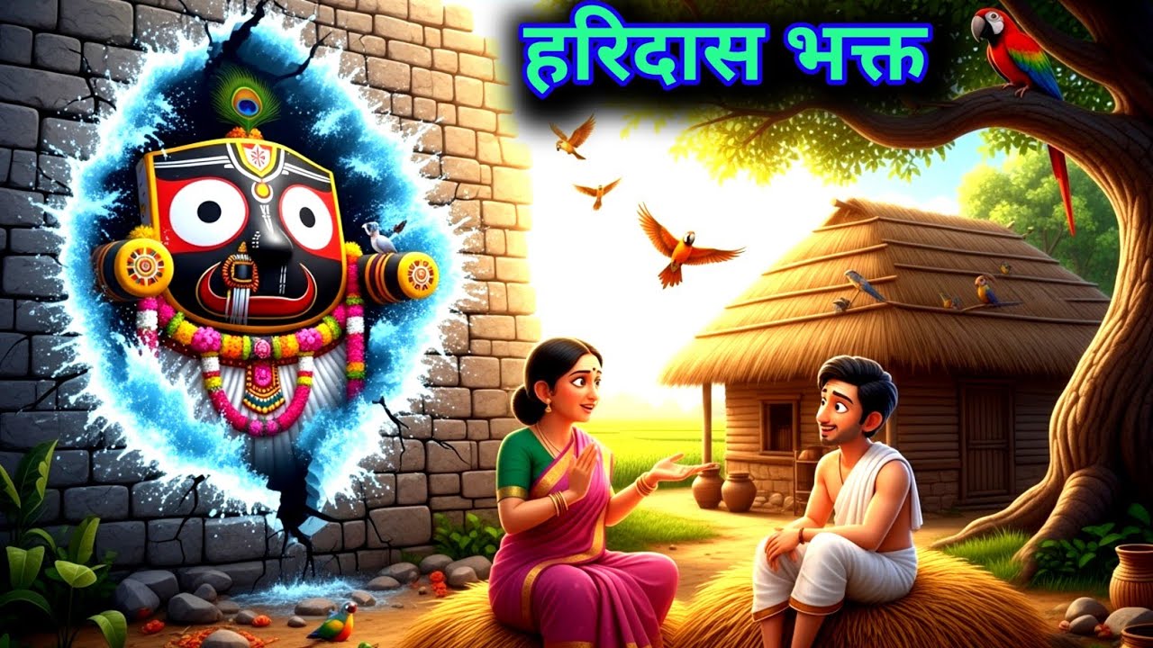 भगवान ने गरीब भक्त की भक्ति की ली परीक्षा 🤔| हरिदास भक्त की यह चमत्कारी कहानी | Hindi Animated Story