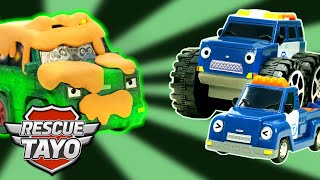 ブルーレスキューチーム!ゾンビカーの正体は誰だ!l ミニカーのストーリー