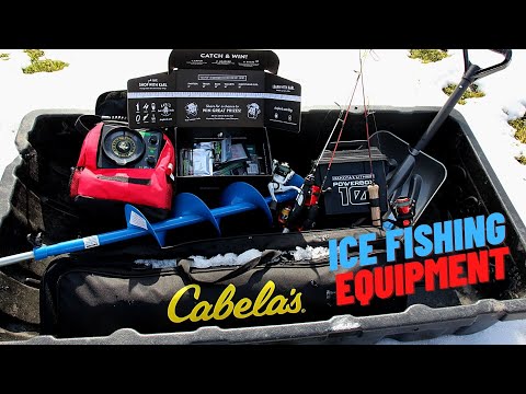 Ice Fishing Equipment and Gear for Beginners (Featuring MTB ice edition) 