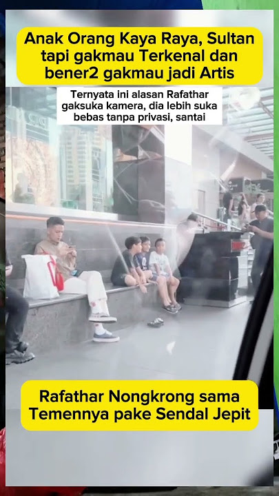 Rafathar Nongkrong sama temennya #shorts #raffiahmad #nagita #rafathar #selebriti #viral