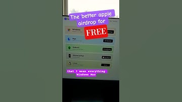 air drop if it was not made by apple #pc #compatible #airdrop #blip #opensource