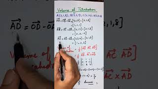 Volume of Tetrahedron
