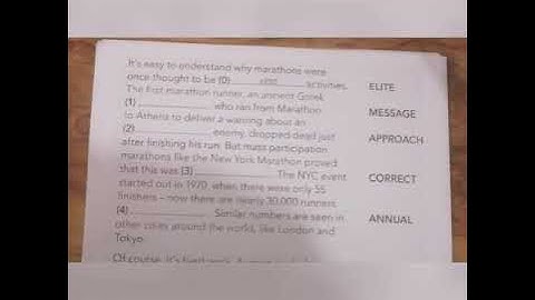 CAE word formation task