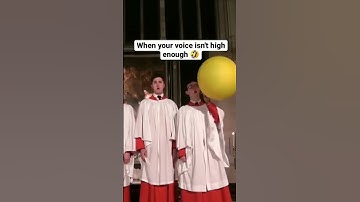 Thumbnail of When your voice isn’t high enough 😂