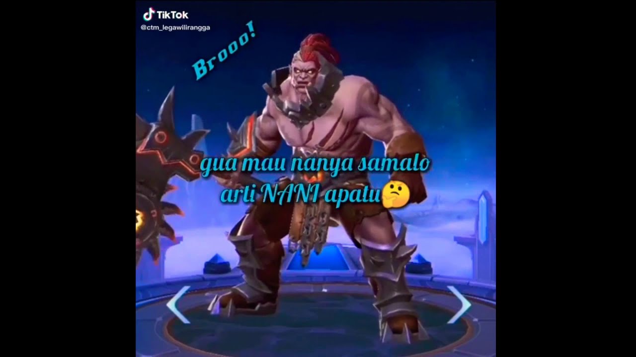 Vidio Lucu Mobile Legends Tik Tok YouTube